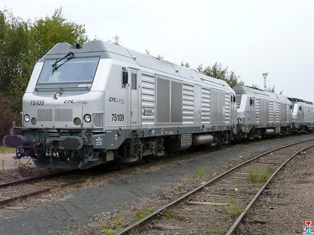 Tansformer une Série 75000 Akiem en CFL Cargo P1010882